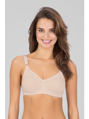 Kom Kadın Carol Toparlayıcı Kapsız Telsiz Dikişsiz Pamuklu Sütyen