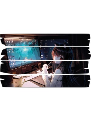 Renkselart Anime Mdf Tablo 0243 (Model E)