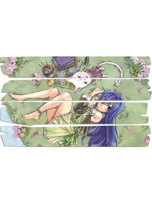 Renkselart Fairy Tale Anime Mdf Tablo 0469 (Model E)