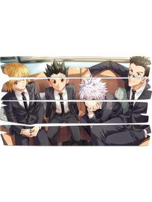 Renkselart Hunter x Hunter Anime Mdf Tablo 0512 (Model E)