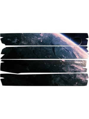 Renkselart Uzay Gezegenler Mdf Tablo 0969 (Model E)