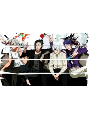 Renkselart Tokyo Ghoul Anime Mdf Tablo 0508 (Model E)