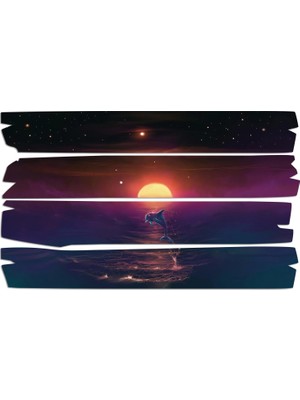 Renkselart Yunus Balığı Mdf Tablo 1835 (Model E)