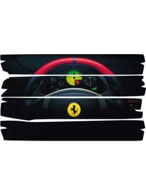 Renkselart Otomobil Araba Mdf Tablo 1158 (Model E)