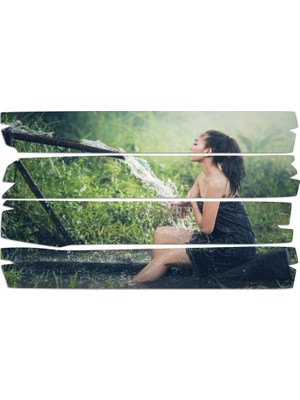 Renkselart Kadın Güzellik Mdf Tablo 1066 (Model E)