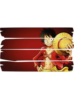 Renkselart One Piece Luffy D Monkey Mdf Tablo 0442 (Model E)