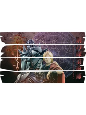 Renkselart Fullmetal Alchemist Mdf Tablo 0454 (Model E)