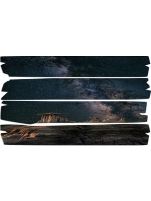 Renkselart Uzay Samanyolu Mdf Tablo 0932 (Model E)