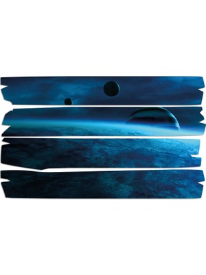 Renkselart Uzay Gezegenler Mdf Tablo 0967 (Model E)