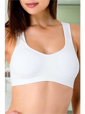 NBB Normbra Sporcu Sütyen Pedli ve Destekli Çapraz Askılı