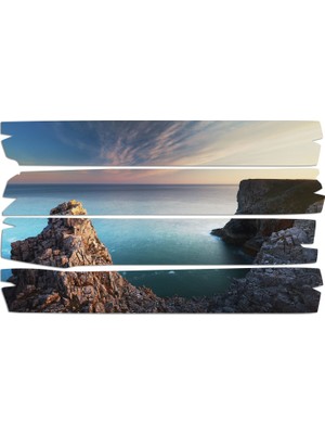 Renkselart Sahil Kıyı Deniz Mdf Tablo 1920 (Model E)