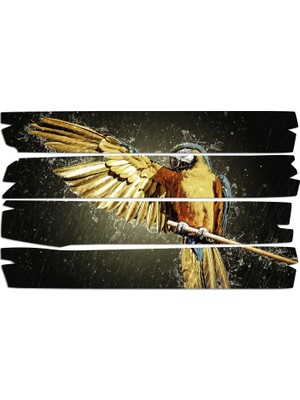 Renkselart Papağan Mdf Tablo 2692 (Model E)