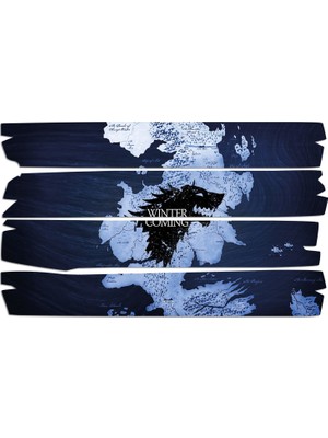 Renkselart Game Of Thrones Mdf Tablo 3006 (Model E)