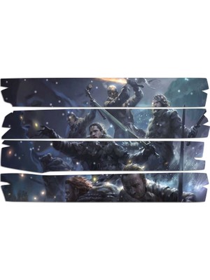 Renkselart Game Of Thrones Mdf Tablo 3011 (Model E)