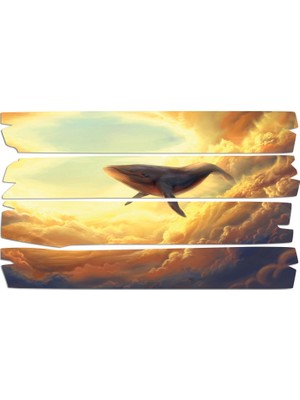 Renkselart Balina Mdf Tablo 1681 (Model E)