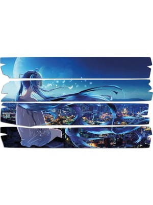 Renkselart Anime Kız Mdf Tablo 3074 (Model E)