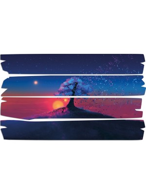 Renkselart Ağaç Digital Art Mdf Tablo 2986 (Model E)