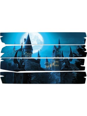 Renkselart Harry Potter Hogwarts Mdf Tablo 2998 (Model E)