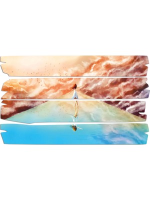 Renkselart Kız Digital Art Mdf Tablo 3468 (Model E)