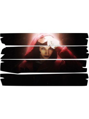 Renkselart La Casa De Papel Mdf Tablo 3499 (Model E)