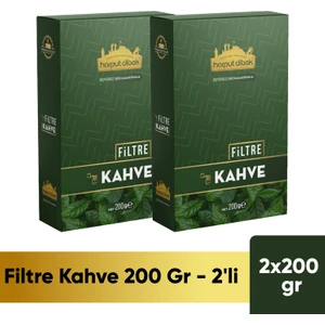 Harput Dibek Filtre Kahve 200 gr 2'li