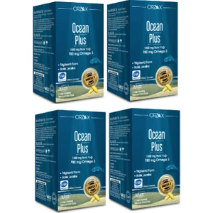 Ocean Plus Omega 3 1200 Mg 30 Kapsül X4 Adet