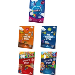 Yeti Kitap 5-7 Yaş Okul Öncesi Aktivite Seti (5 Kitap)