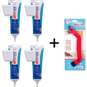 Gaga Uçlu Beyaz 380 gr 4'lü + Derz Kazıyıcı