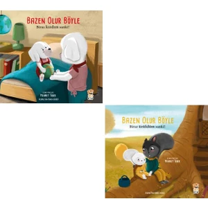 Bazen Olur Böyle 2 Kitap Set / Biraz Kızdım Sanki - Biraz Üzüldüm Sanki Interaktif Kitaplar