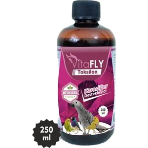 Fly Vet Vitafly Toksilon 250ML Kuşlar Için Toksin Bağlayıcı