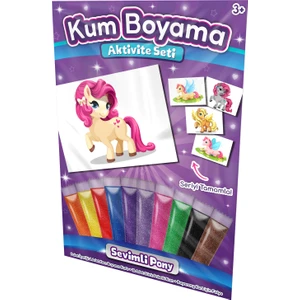 Kumbo Kum Boyama Pony Luna | Kum Boyama Aktivite Seti