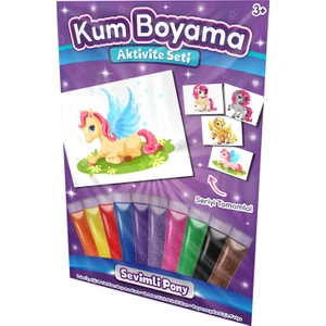 Kumbo Kum Boyama Pony Lori | Kum Boyama Aktivite Seti