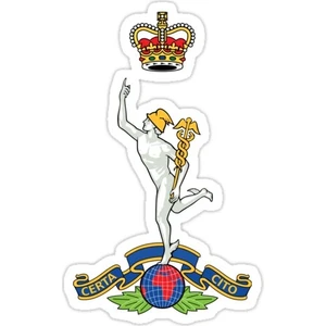 Kraliyet Işaretler Birliği - Ingiliz Ordusu Sticker Araba Oto Arma Duvar Sticker