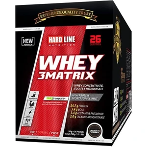 Hardline Nutrition Hardline Whey 3matrix 30 gr 26 Saşe