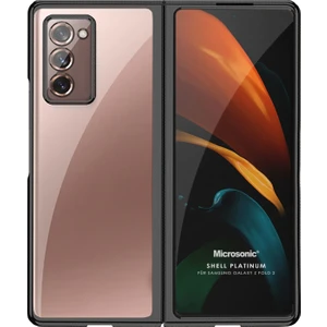 Samsung Galaxy Z Fold 2 Kılıf Shell Platinum Siyah
