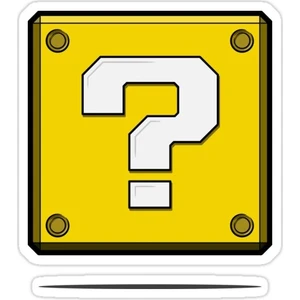 Soru Blok Sticker Araba Oto Arma Duvar Sticker Ev Dekoratif Çıkartma 15 Cm