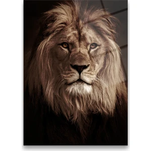 Glass Art Concept Aslan Cam Tablo