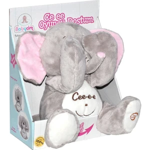 Birlik Toys  Cee Ee Oturan Pelul Oyun Arkadaşım Fil