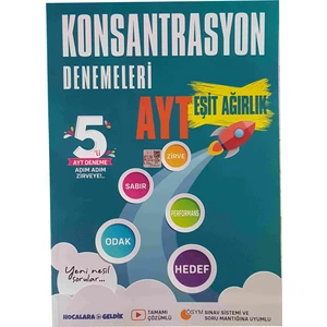 Hocalara Geldik Konsantrasyon Deneme 5 Ayt Eşit Ağırlık