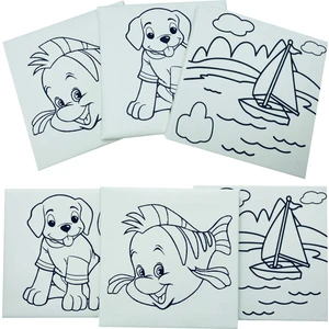 Mika House Çocuk Etkinlik Kanvas Baskılı Tuval