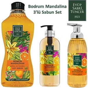 Eyüp Sabri Tuncer Bodrum Mandalina 3 Lü Sabun Set