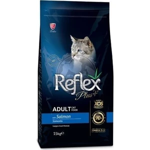Plus Somonlu Yetişkin Kedi Mama 15 kg