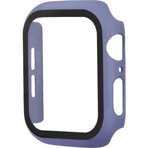 Apple Watch Uyumlu 40MM Için Tpu Çerçeveli Ekran Koruyuculu Ön Çerçeve Kılıf Açık Mor
