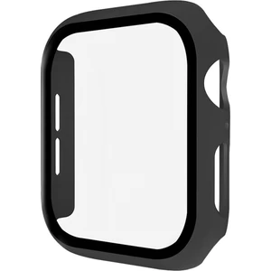 Apple Watch Uyumlu 42MM Için Tpu Çerçeveli Ekran Koruyuculu Ön Çerçeve Kılıf Siyah
