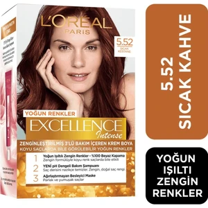 L'Oréal Paris Loreal Paris Loreal Excellence Intense Saç Boyası 5.52 Sıcak Kahve