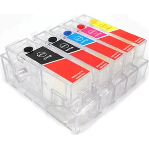 Canon PGI-520 CLI-521 Uyumlu Kolay Dolan Kartuş - 5 Renk