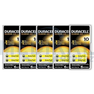 Işitme Cihazı Pili Duracell 5'li Paket 675 Numara İşitme Cihazı Pili