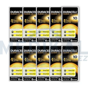 Işitme Cihazı Pili Duracell 10'lu Paket 10 Numara