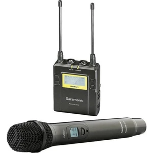 Uwmic9 Rx9 + Hu9 - 1 Verici + 1 Alıcı Kablosuz El Mikrofonu