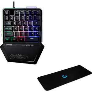KB-R24 Metal Mini Klavye + 7030 G Mouse Pad